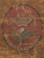 Militia knapsack, about 1795